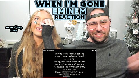 Eminem - When I'm Gone | REACTION / BREAKDOWN ! (CURTAIN CALL: THE HITS) Real & Unedited