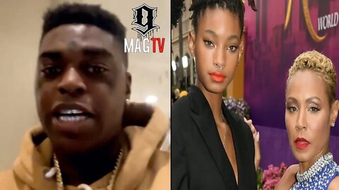 Kodak Black Spazzes On Will Smith's Wife Jada & Daughter Willow! 🥶