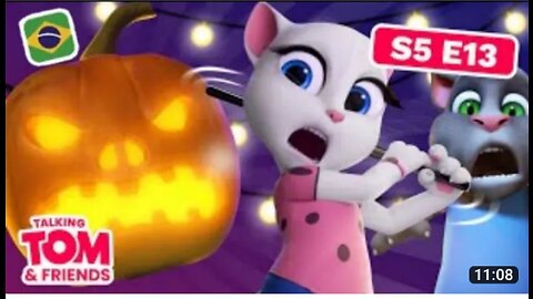 Talking Tom & Friends (Episodio 13) -Temporada 5° Meu Doce Hallowen / Dublado