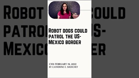 Robot dogs & police is a BAD MIX! #robot #robotics #news #media #shorts