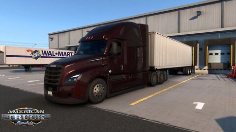 ATS Gameplay | Freightliner Cascadia | Tucson AZ to Yuma AZ | Clothes 24,606lb