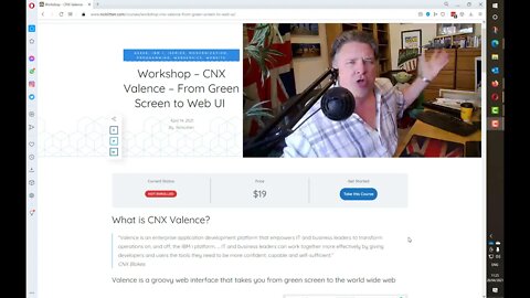 Learn CNX Valence for RPG Programmers and other grey haired AS400 and iSeries Dinosaurs