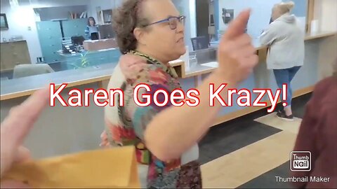 Liberal Karen Goes Nuts At City Hall!