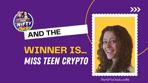 And the winner is... Miss Teen Crypto