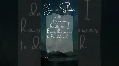 Be a Shine