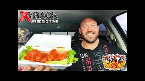 Ryback Feeding Time Wing King Triple Garlic Hot Wings (V)