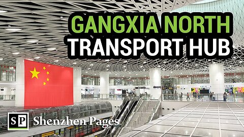 A Futuristic Masterpiece of Engineering & Architecture in Shenzhen: The Gangxia North Transport Hub