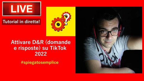 Come attivare D&R (domande e risposte) su TikTok / 2022 | Tutorial in diretta | Spiegato Semplice