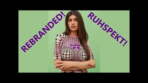 Mia Khalifa REBRANDS. You MUST Respect It