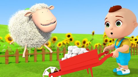 Baa Baa Black Sheep Have You any Wool Kids Songs -with Cartoons Worlds