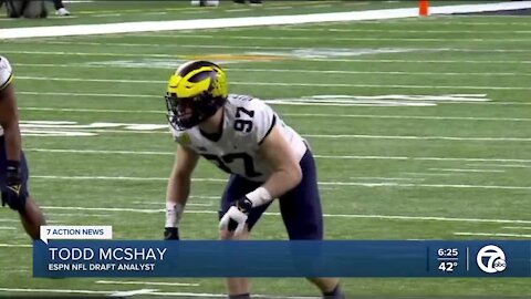 New No. 1: Todd McShay puts Michigan DE Aidan Hutchinson at the top of his mock draft