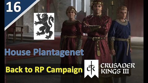 King Serril's Mercenary Army l Crusader Kings 3 l House Plantagenet (Anjou) l Part 16