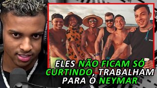 RODRYGO GOES MANDA REAL SOBRE OS AMIGOS DO NEYMAR (RODRYGO GOES - Podpah #417) FlowPah Cortes