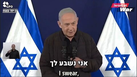 NETANYAHU VOWS TO FINISH THE JOB