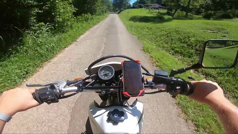 Beautiful Backroads Ride | Longform Dualsporting West Virginia | DR650 CRF250L | SLOW TV