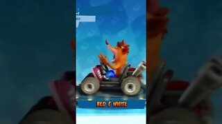 Red & White Paint Job - Crash Team Racing Nitro-Fueled