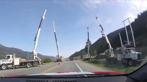 Lumby BC to Moose Lake AB GoPro Time-lapse