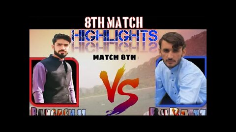 RSL Ramzan Super League 8th Match Bangash 11 VS Baba 11 || Highlights #cricketmela #AK-47