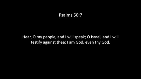 Psalms Chapter 50