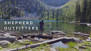 Tenkara Fishing A Remote Alpine Lake | Cutthroat Trout | Snow Lake