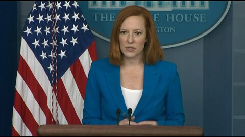 Jen Psaki holds press conference