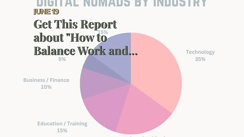 Get This Report about "How to Balance Work and Travel: Tips from Digital Nomads"