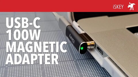 iSkey Magnetic USB-C Adapter