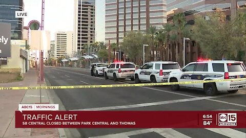 Body found near light rail tracks at Central and Thomas Road