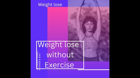 How To Lose Weight FAST At Home - Without Exercise |