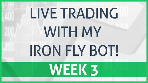 Live Results! Iron Fly Automated Trading - Week 2 Using Option Alpha!