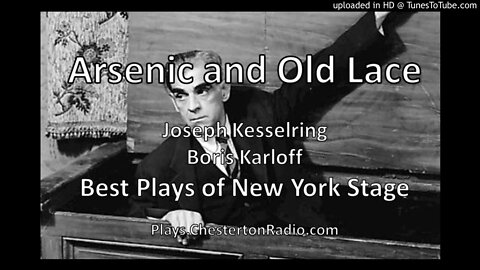 Arsenic and Old Lace - Boris Karloff - Best Plays of the New York Stage