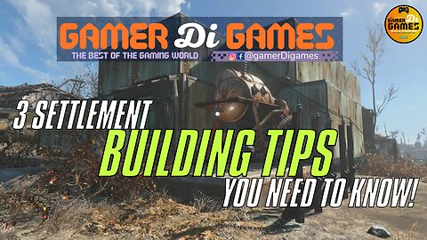 3 Settlement building tips you NEED to know! 🔥