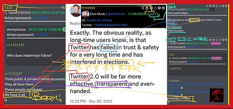 💥💥KABQQQQQM💥💥 ElonMusk Dropping a MOAB: TWITTER INTERFERED IN ELECTIONS (PLURAL)