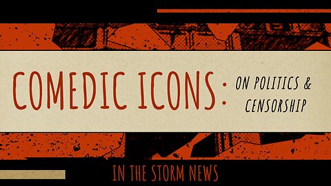 I.T.S.N. IS PROUD TO PRESENT: 'COMEDIC ICONS: ON POLITICS & CENSORSHIP OCTOBER 20TH