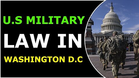 US MILITARY LAW IN WASHINGTON DC TODAY BIG UPDATE - TRUMP NEWS