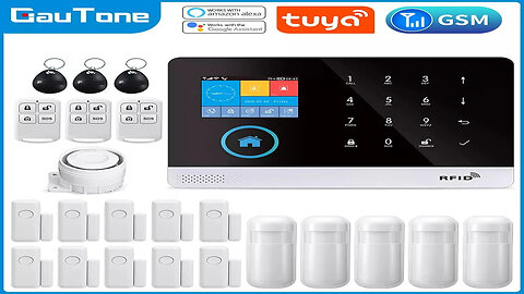 Secure Your Home with GauTone PG103 : Advanced WiFi GSM Alarm System