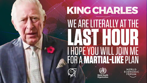 King Charles | "We Are Literally At the Last Hour, I Hope You Will Join Me for a Martial Like Plan