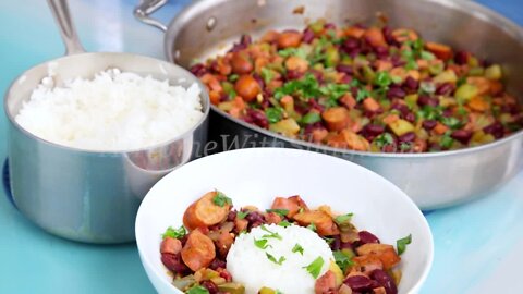 Red Beans and Rice | At Home with Shay