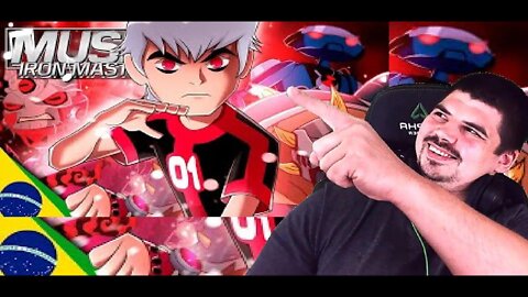 React Rap do Albedo Ben 10 - UMA FORMA SUPREMA IRON MASTER - Melhor do mundo