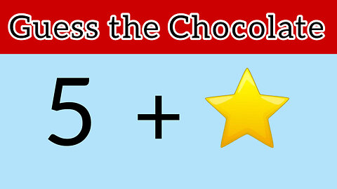 Can you Guess the chocolate by the Emoji? || Emoji challenge|| Emoji puzzle