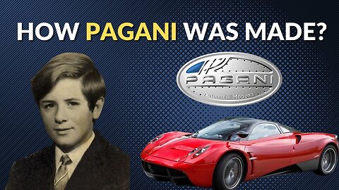 A Poor Boy Who Created A Supercar | Horacio Pagani