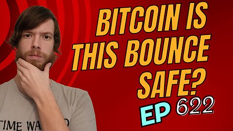 Bitcoin Is This Bounce Safe? E 622 #crypto #grt #xrp #algo #ankr #btc #crypto