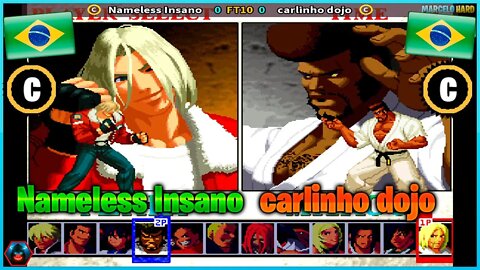 Garou: Mark of the Wolves (Nameless Insano Vs. carlinho dojo) [Brazil Vs. Brazil]