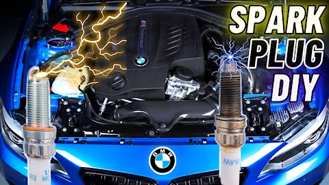 BMW n55 SPARK PLUG Change Replacement | m235i 2 series