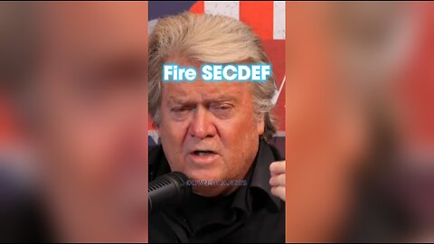 Steve Bannon & Monica Crowley: Fire National Security Threat SECDEF Austin - 1/9/24