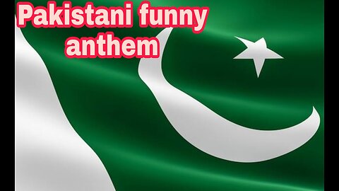 Funny student saying National Anthem of Pakistan