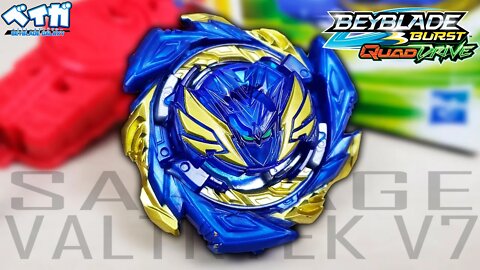 Análise SALVAGE VALTRYEK V7 - Beyblade Burst Quad Drive