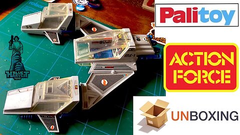 UNBOXING ONE OF THE BEST DESIGNED TOYS: ACTION FORCE TRIAD FIGHTER