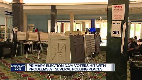 Primary election day: Voters hit with problems at several polling places