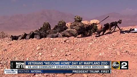 Veterans 'Welcome Home' Day at Maryland Zoo